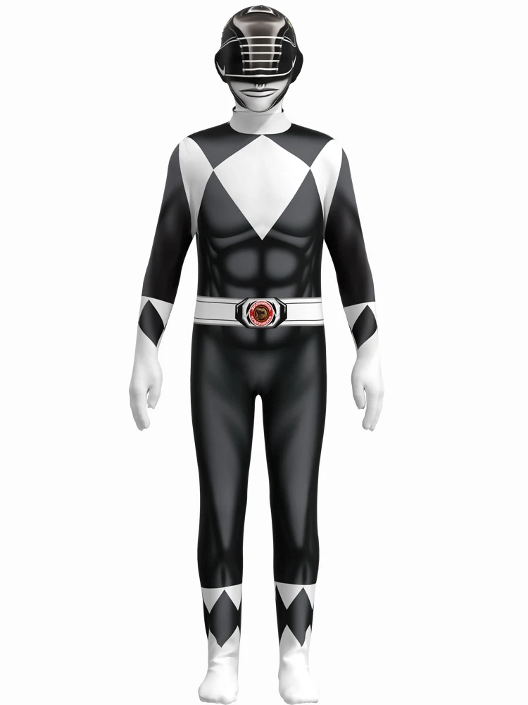 Детский костюм Power Samurai Sentai Shinkenger Ranger из лайкры детские костюмы рейнджера косплей