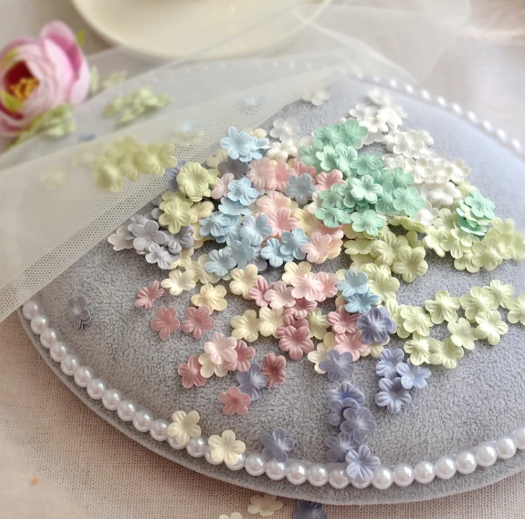 Оптовая продажа 100 штук Качество 12 мм милое искусственное шитье скрапбукинг DIY