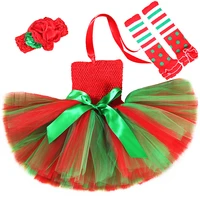baby girls christmas tutu dress with socks headband xmas party princess dress girls clothes children christmas boutique outfits
