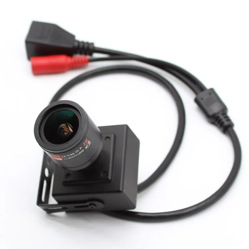 IP-камера видеонаблюдения 4 МП аудио IPC H.265 ONVIF Mini Box 0 в помещении
