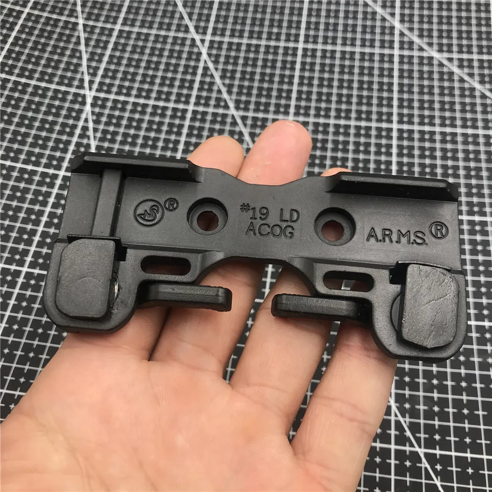 Кронштейн для страйкбола 19 дюймов низкий двойной (LD) бросать рычаг QD прицела Trijicon