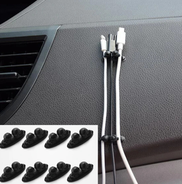 8 шт. автомобильный зажим для проводов наклейки Jeep Renegade Wrangler JK Grand Cherokee Compass