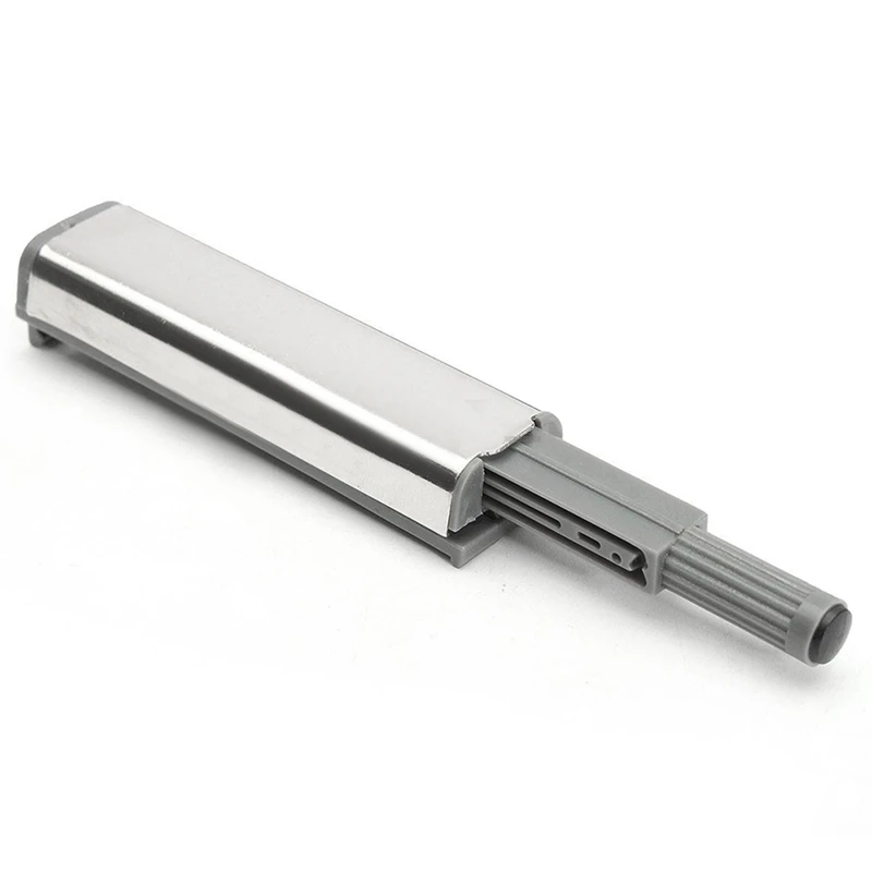 

10 Pcs Cabinet Latch Door Drawer Push to Open System Damper Buffer Catch & 30x 5 Inch 8 Hole 120 Grit Sand Disc