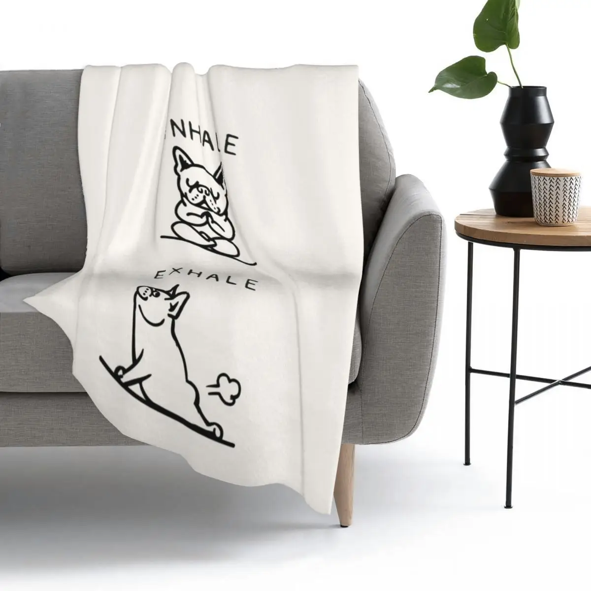 

French Bulldog Blankets Fleece Warm Throw Blanket Sofa Throw Blanket for Home Bedroom Outdoor Throws Bedspread Quilt