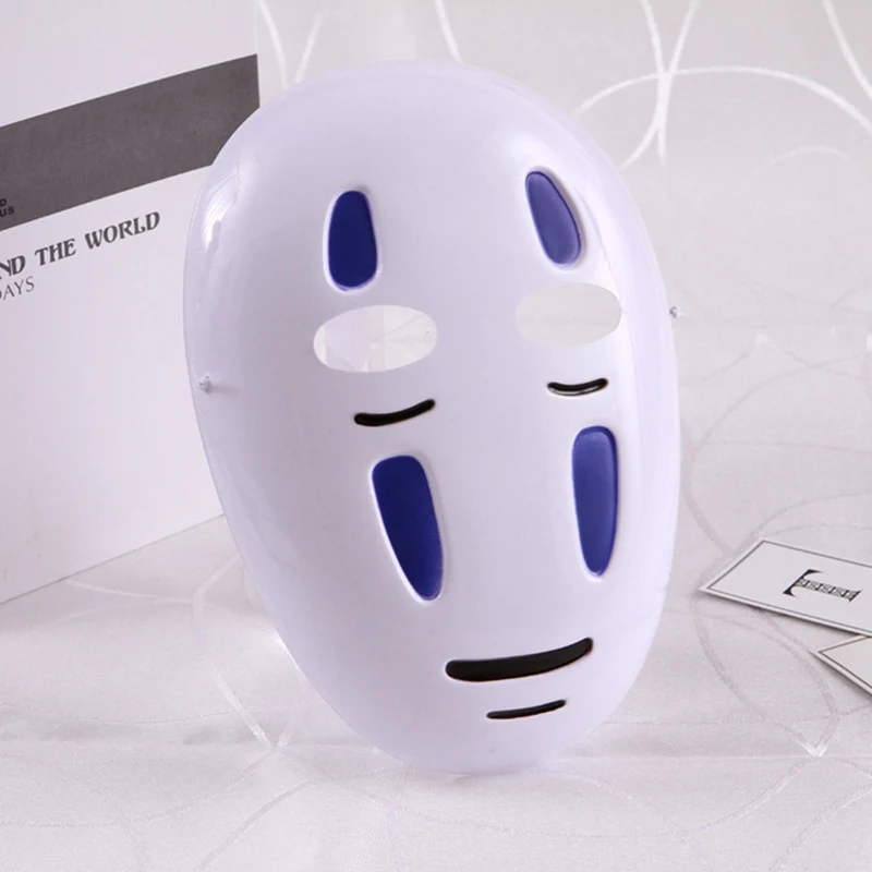 Японская аниме маска без лица из ПВХ для карнавала Хэллоуина ghiвеликолепная