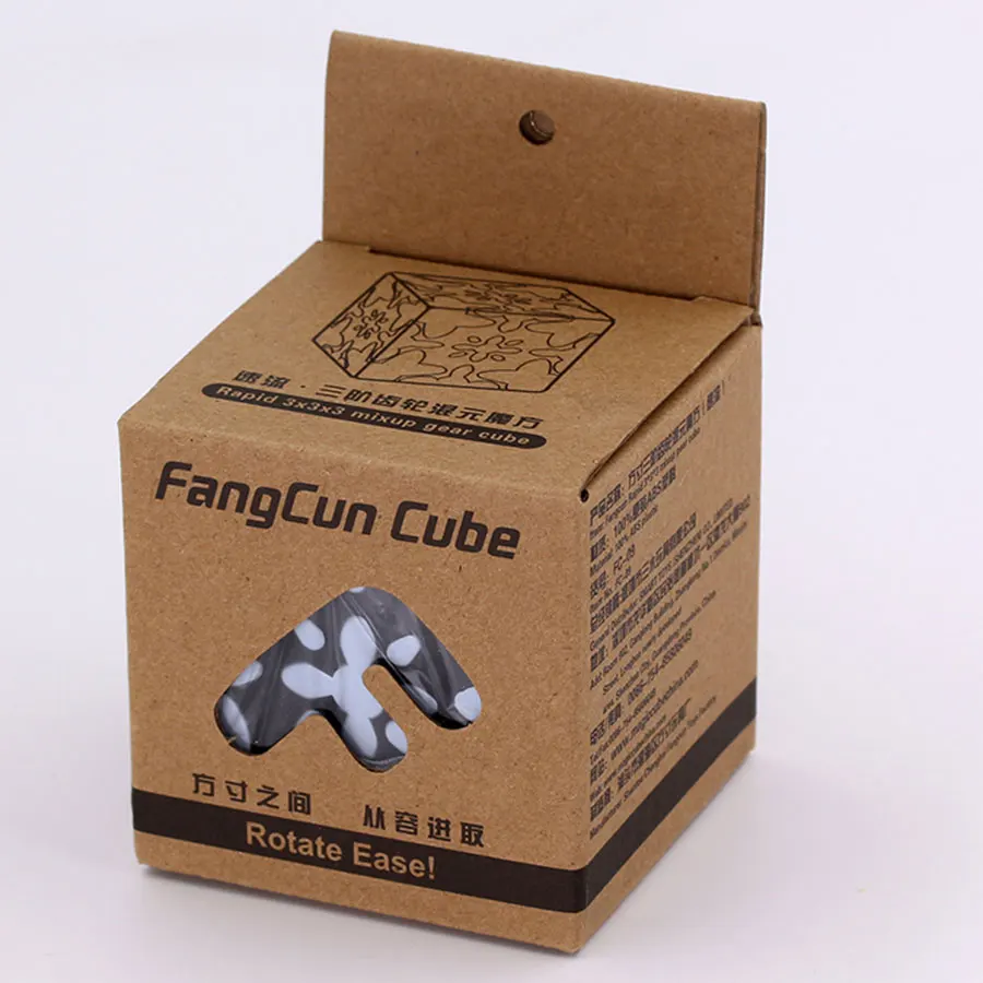Головоломка магический куб FangCun Rapid 3x3x3 mixup gear куб странной формы Профессиональный скоростной куб образовательная логическая игра подарок игрушки Z