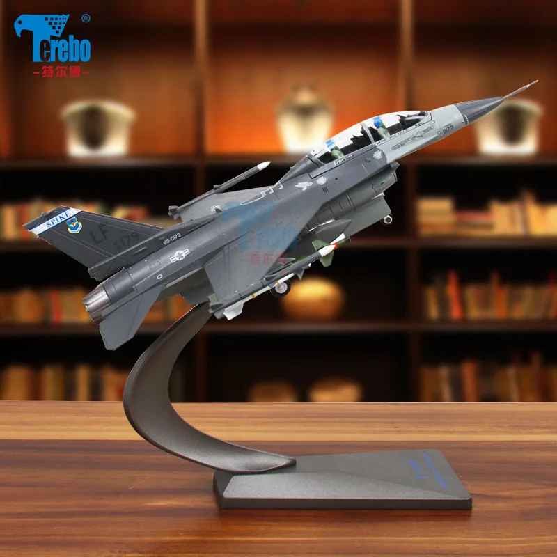 Terebo 1: 72 моделирование F16 модель истребителя Американский Тренч самолета