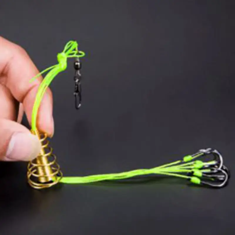 4 шт./лот взрывной рыболовный крючок рыболовная приманка ловушка кормушка