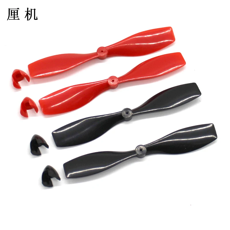 

DIY accessories 1*75mm plastic positive and negative propellers Hand-made remote control airplane model propeller blade