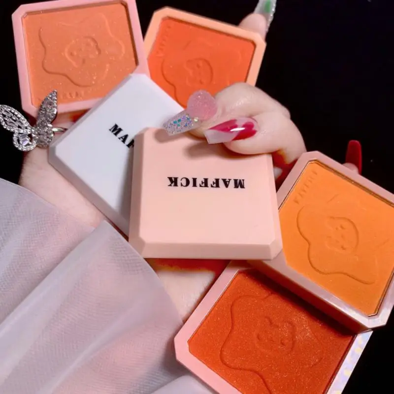 Maffei яйцо медведя матовая Румяна многофункциональная Тени для век палитра контур