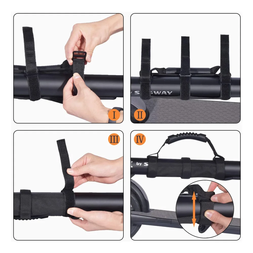 

Scooters Carry Handle Strap Portable Carrying Belt Scooter Accessory (Quality)