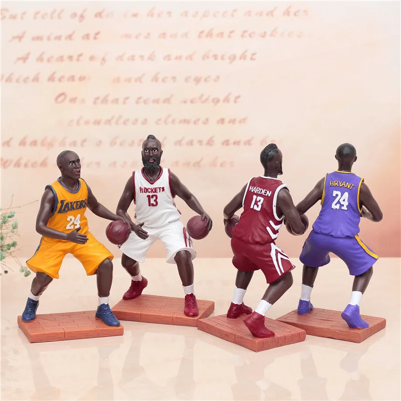 1 шт. баскетбольная супер звезда кукла Фигурка орнамент изделия из смолы