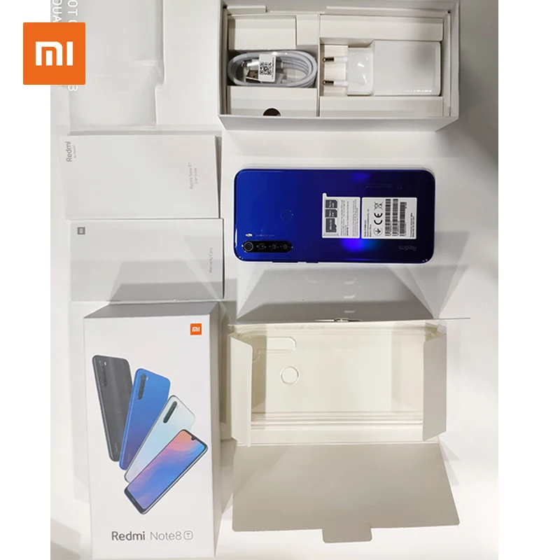 Global version Xiaomi Redmi Note 8 T 4GB 64GB Mobile Snapdragon 665 NFC 48MP Camera 4000mAh 18W Quick Charge | Мобильные телефоны и