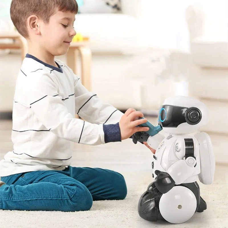 Умный Радиоуправляемый программируемый робот пение и танцы управление жестами