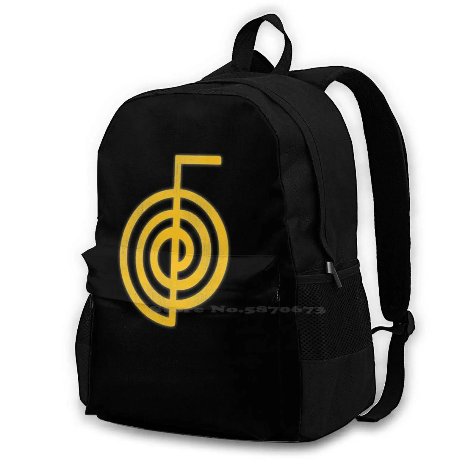 

Cho Ku Symbol Teen College Student Backpack Laptop Travel Bags Healing Power Symbol Mind Soul Reiki Spirit