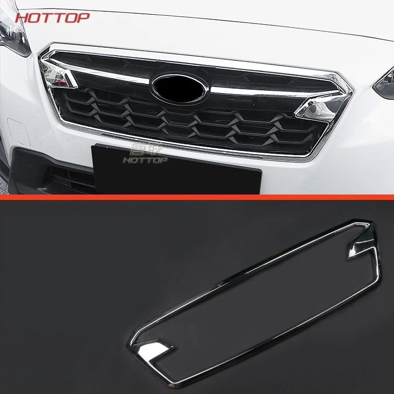 Передняя средняя решетка гриля крышка отделка рамка украшение для Subaru Crosstrek XV