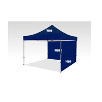 high quality china factory direct sales 3x3m pop up canopy tents with a back wall a side wall
