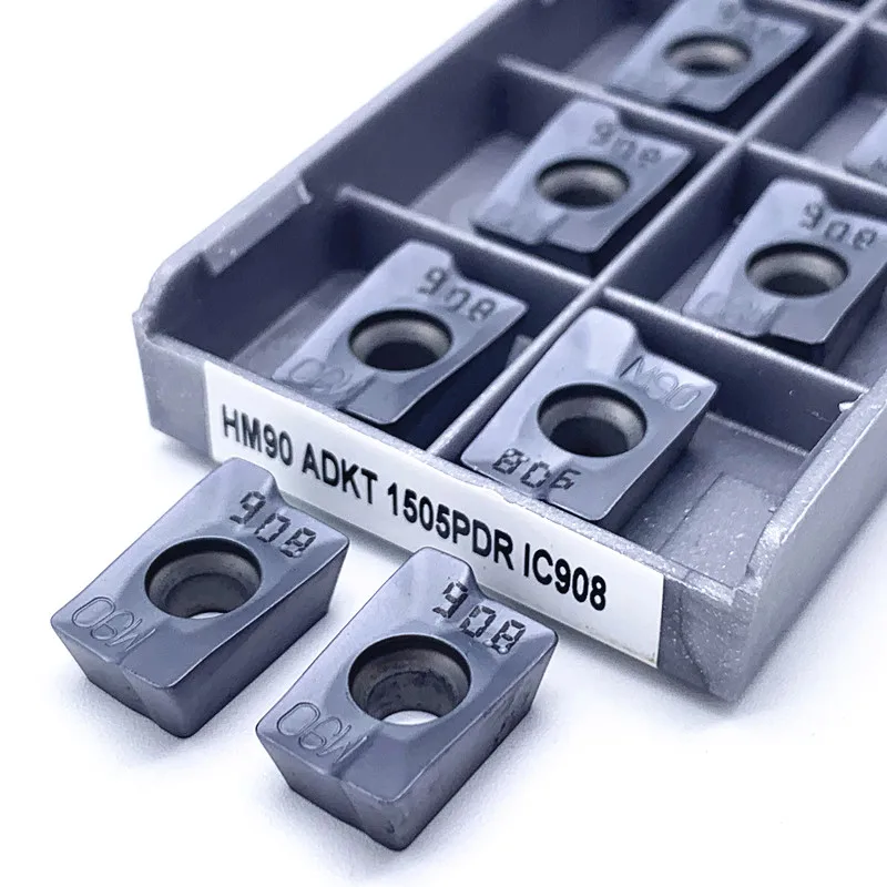 Токарный инструмент HM90 ADKT1505 PDR IC908 для обточки внутренних отверстий с квадратными