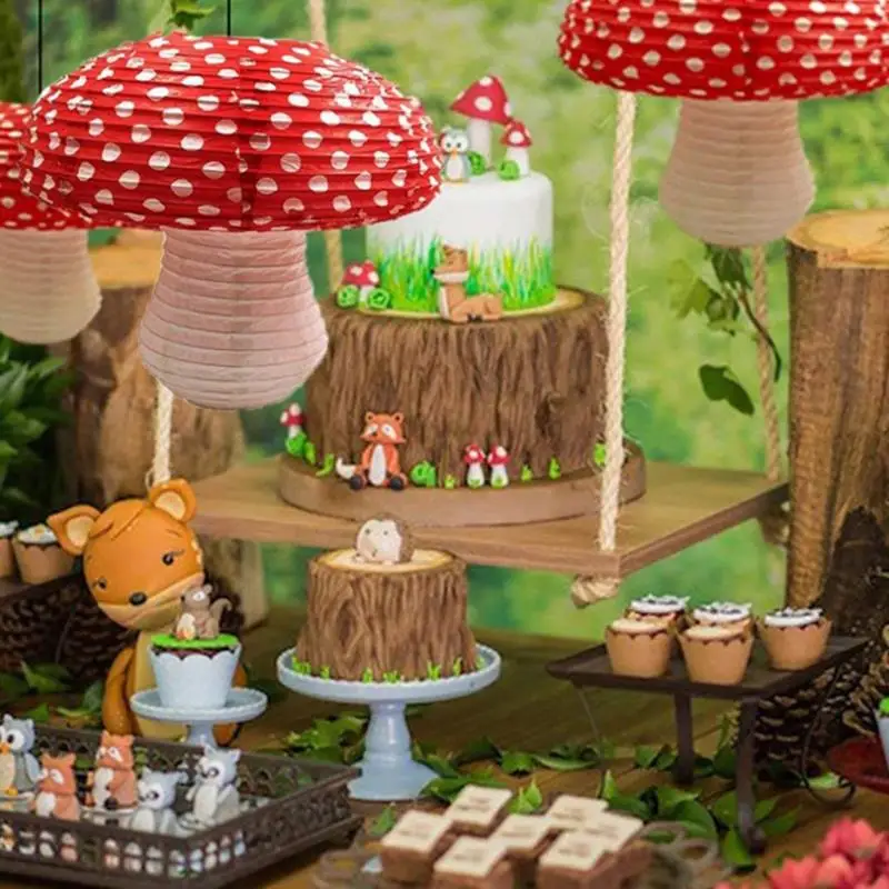 

Mushroom-shaped Paper Lantern For Party Decoration