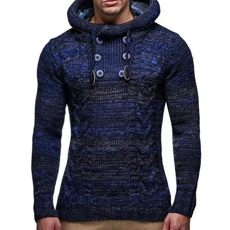 

Men Spring Autumn 2021 Winter Sweater Fashion Warm Vintage Man Pullovers Sweaters Oversize Turtleneck Coat Hoodies Clothes