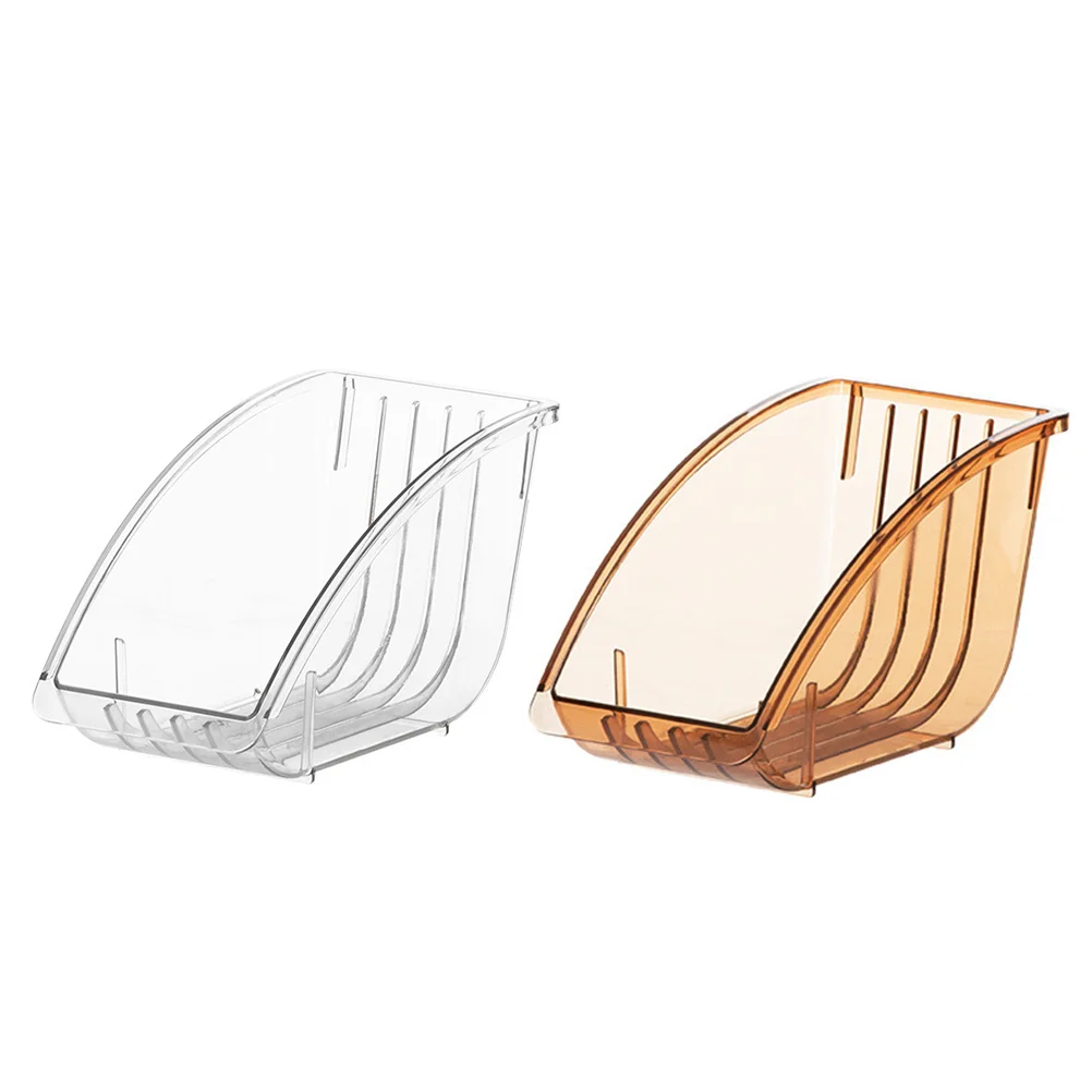 

2Pcs Kitchen Desktop Cabinet Shelving Tableware Shelf Pan Lid Racks for Kitchen