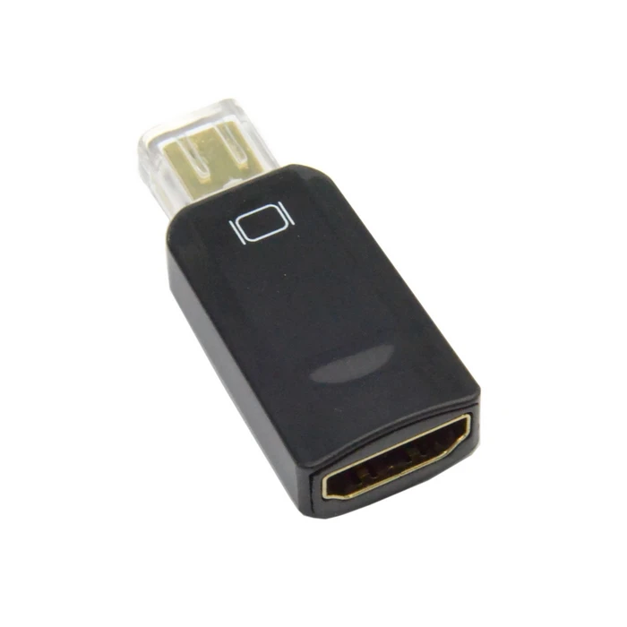 

Thunderbolt Mini DisplayPort DP Male to HDMI-compatible 1.4 1080p Female Audio video Adapter for Macbook