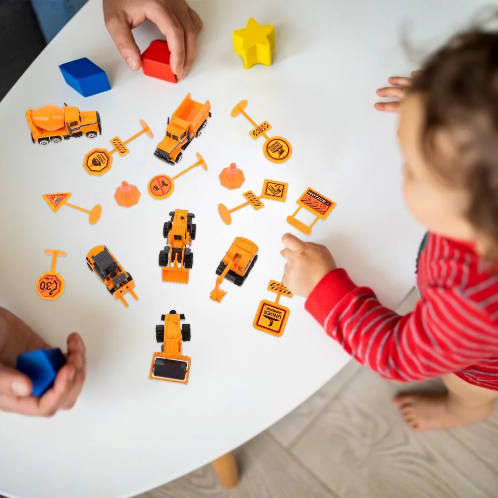 

1 Set Kids Excavator Funny Educational Plaything Truck Model Excavator