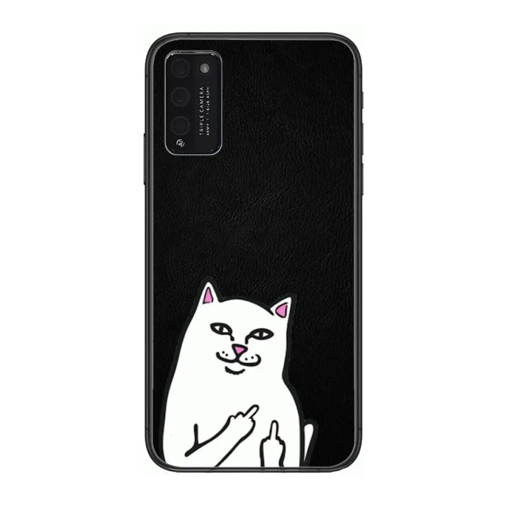 Стильная футболка с изображением персонажей видеоигр cat Чехол Мягкий Прозрачный