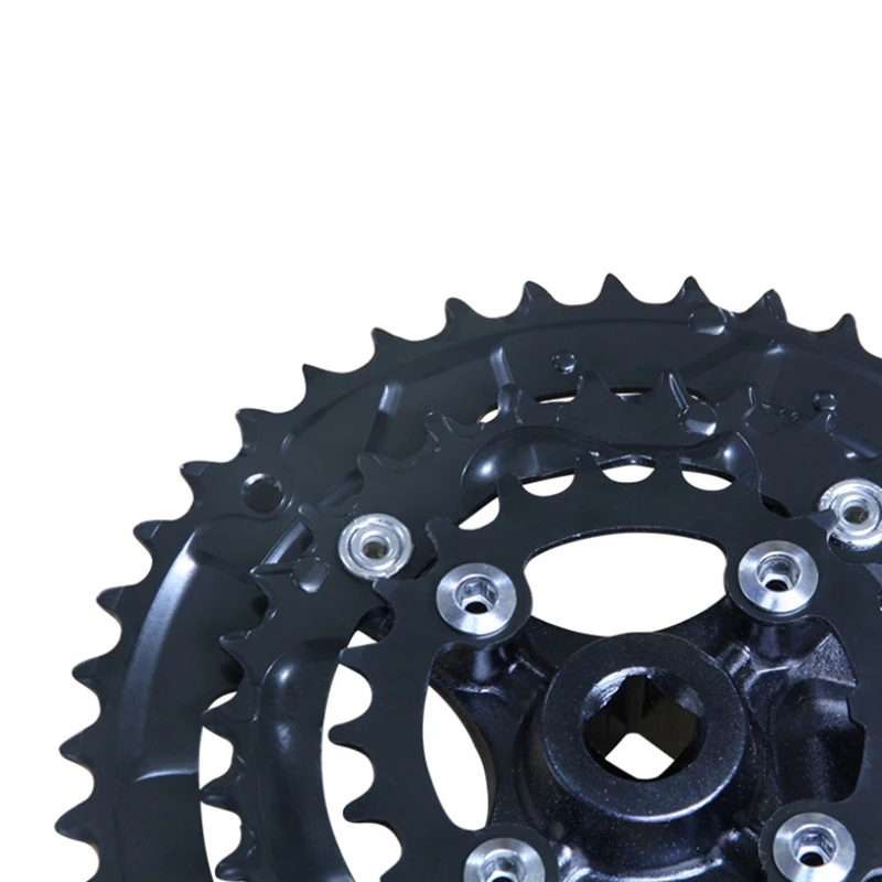 

Bicycle Crank Sprocket MTB Bike Square Hole 170mm Crank 10 Speed 42-32-24T Round Narrow Wide Sprockets