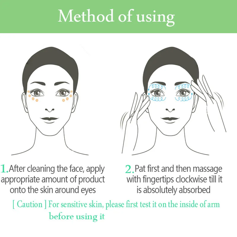 Увлажняющий крем для кожи вокруг глаз с гиалуроновой кислотой против морщин