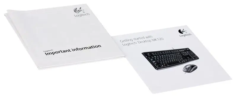 (920-002561) Клав. + Мышь Logitech Desktop MK120 | Компьютеры и офис