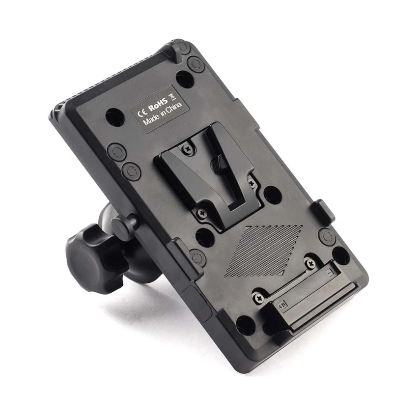 

V-Mount Battery Power Plate Adapter with D-Tap Output Clamp for DSLR Camera