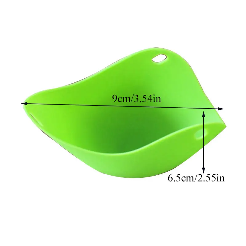 

Fast Shipping Egg Poacher Silicone Pancake Egg Poach Pods Baking Cup Kitchen Cookware Bakeware Tool Utensil