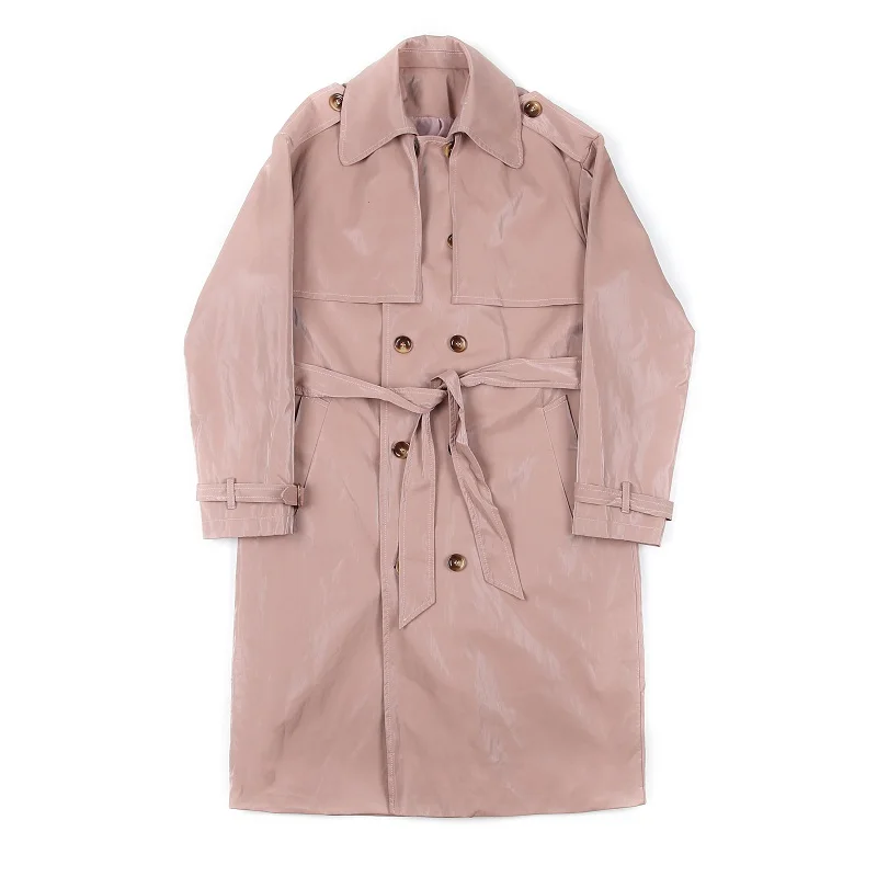 Мужская винтажная уличная одежда осенне зимний Повседневный плащ из ПУ кожи