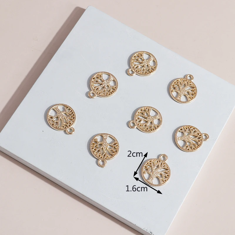 Подвеска в виде дерева с растениями 20 шт. 16 х20 мм | Украшения и аксессуары