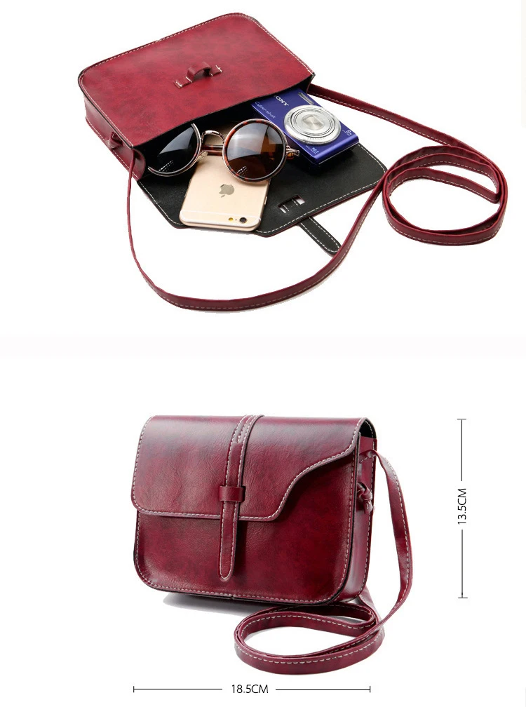 

Hot Sale MINI Bags Ladies Shoulder CrossBody Bags Vintage Small Women's Leather Handbags Messenger Bag Women Bolsas Feminina