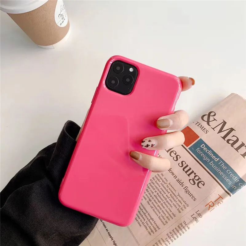 

For iphone 12 Pro Case,Colorful Pure Color Case For iphone 12 Case,Soft TPU Back Protective Cover For iphone 11/12/7/8 Case