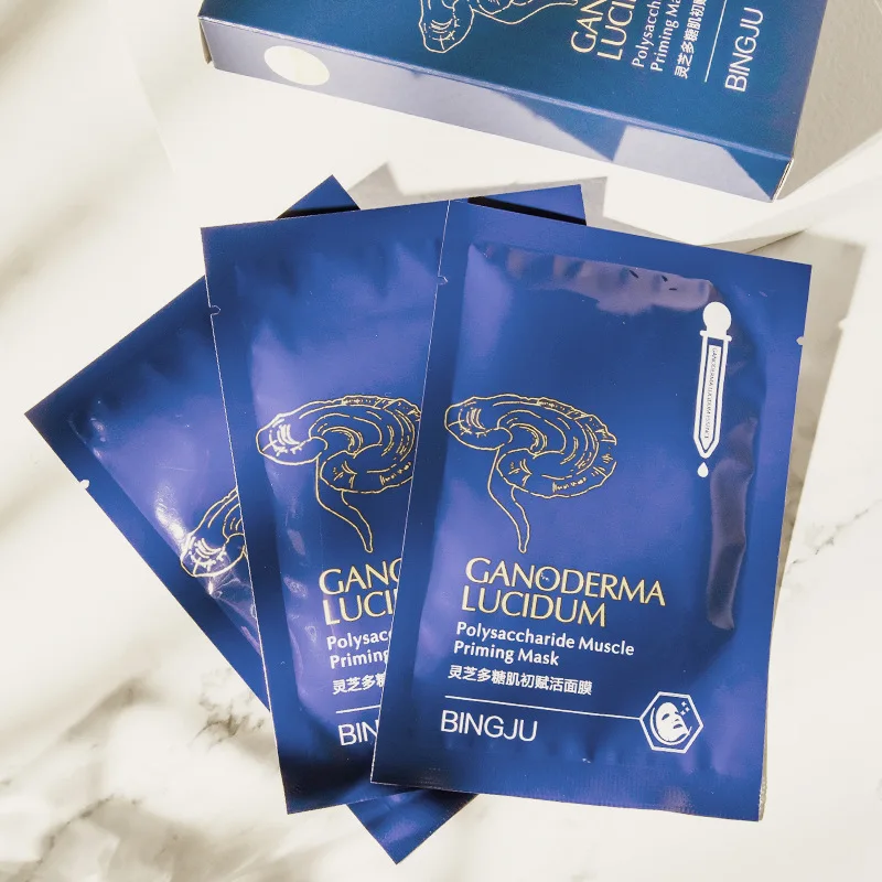 Экстракт Ganoderma Lucidum полисахарид мышцы если вас интересует маска 25 мл * 5 штук так же