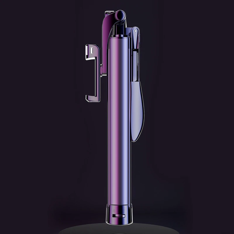 

Adjustable Selfie Stick Tripod with Light, All-In-One Phone Holder with Bluetooth Remote for Smartphone