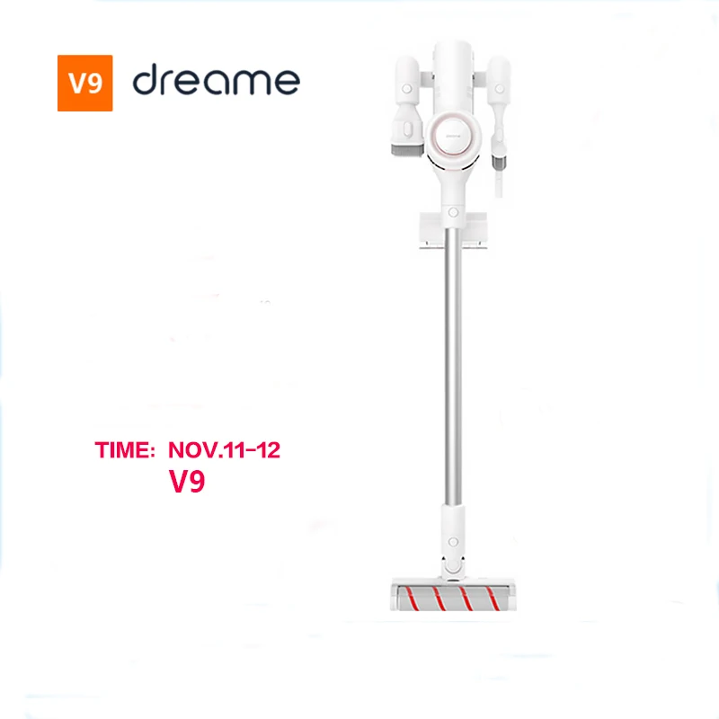 XIAOMI Dream V9/V9P пылесос ручной беспроводной 400 Вт 20000 ПА портативный циклонный фильтр