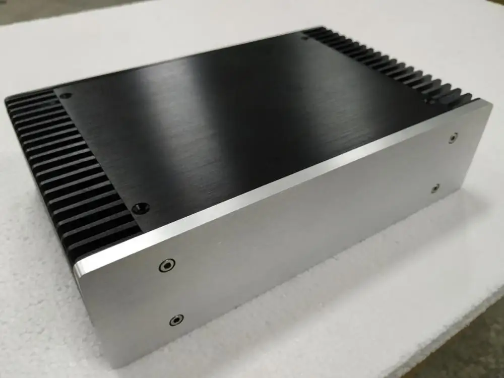 

Двойной радиатор серии BRZHIFI BZ2607, алюминиевый чехол для усилителя мощности, короткая версия