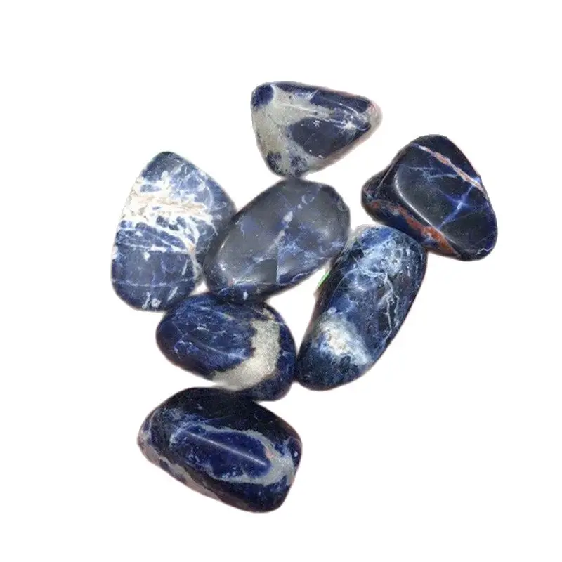 

20-40 мм кристаллы, целебные камни, натуральный голубой содалит, объемные камни, для украшения дома
