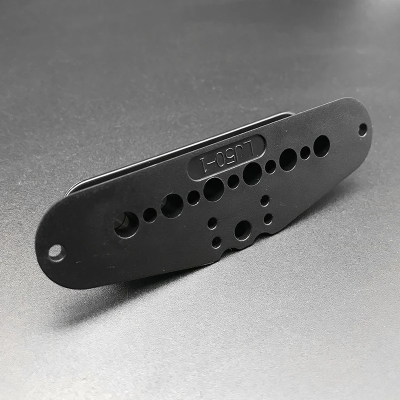 3 stücke single coil pickup slug spule für elektrische gitarre pickup spule lnterne modell abdeckung kunststoff 485052mm pole abstand spul