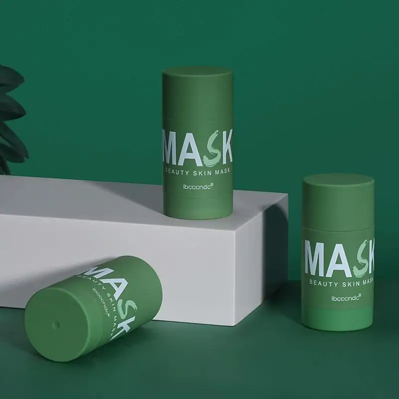 Ibcccndc Зелёный чай однотонные маска контроль жирности с гиалуроновой кислотой