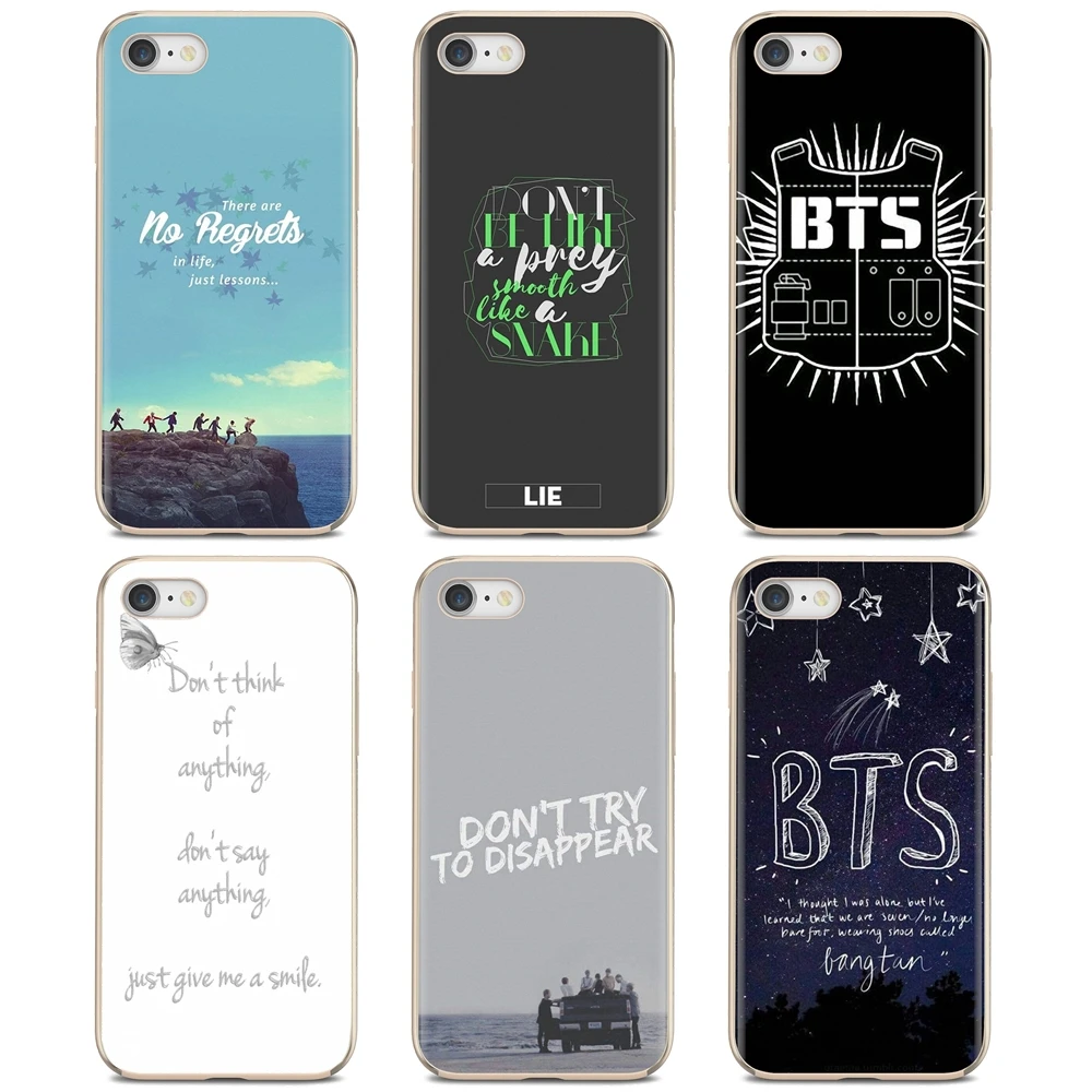 Чехол для телефона Samsung Galaxy A9 A8 Star Lite A3 A5 A7 A6 Plus 2018 2015 2016 2017 kpop F bts S Words|Бамперы| |