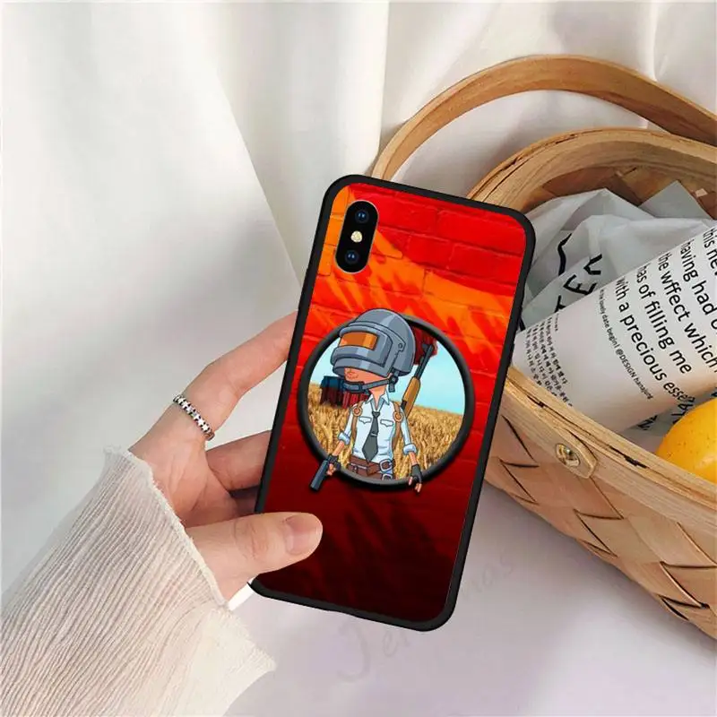 

Hot game gun pubg Phone Case for iPhone 11 12 mini pro XS MAX 8 7 6 6S Plus X 5S SE 2020 XR