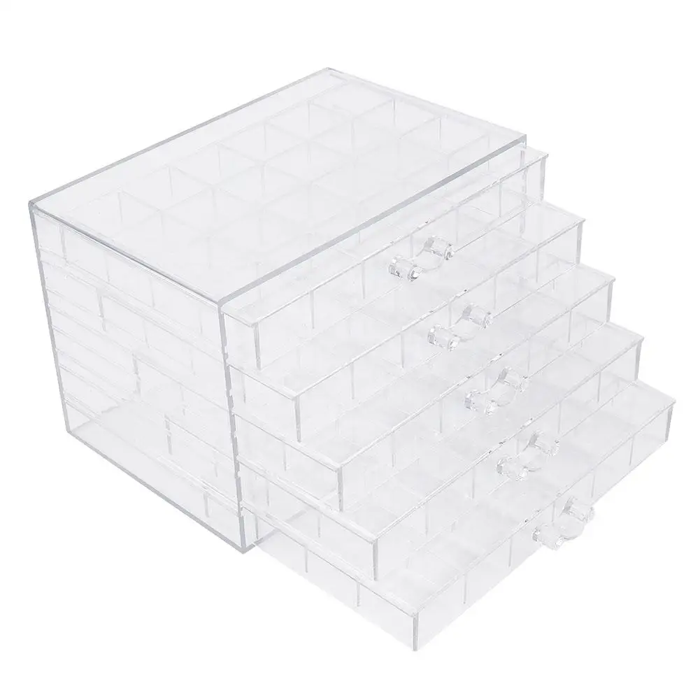 120 сетки акриловые макияж организатор ящик для хранения акриловый косметический