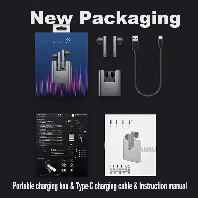 TWS-наушники FIIL CC оригинальные Беспроводные спортивные наушники с