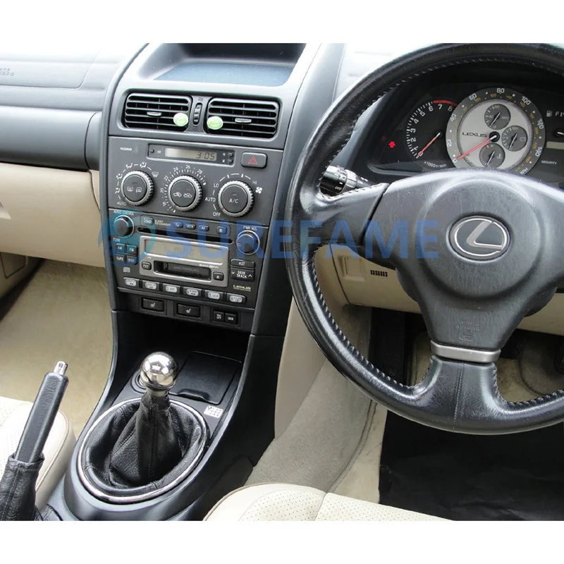 Автомобильная двойная панель Fascia Facia для Lexus IS Toyota Altezza 1998-2005 радио DVD стерео CD