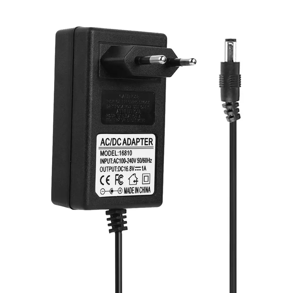 16.8V 1A DC 8,4 V 1A/4,2 V 1A/21V 2A/16,8 V 1A/8,4 V 2A/12,6 V 1A/8,4 V 2A 18650 зарядное устройство для литиевых батарей адаптер для зарядки питания - Цвет: 16.8V 1A